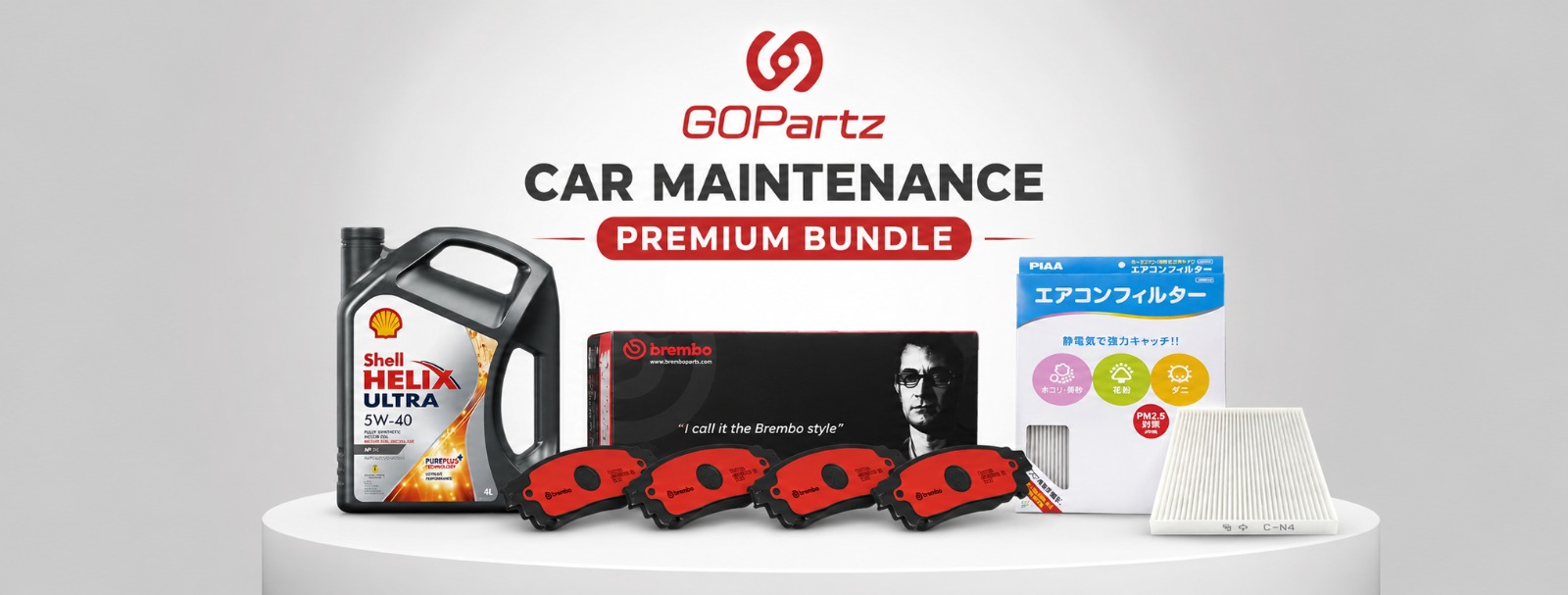 Car Maintenance Premium Bundle (AC + Engine + Brake)